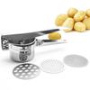 Ricer For Mashed Potatoes Fruit And Vegetables Masher 3-in-1 Food Ricer Mash Potato Masher Stainless Steel Sweet Potato Masher
