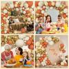 Bear Theme Nude Balloons Garland Orange White Sand Gold Confetti Balloon Birthday Party Baby Shower Wedding Decoration Globos