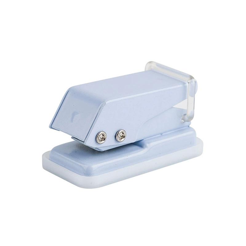 Mini Hole Punch 1 Hole Cute Paper Punch Portable Round Hole Puncher Paper Cutter Office School Supplies Stationery Items