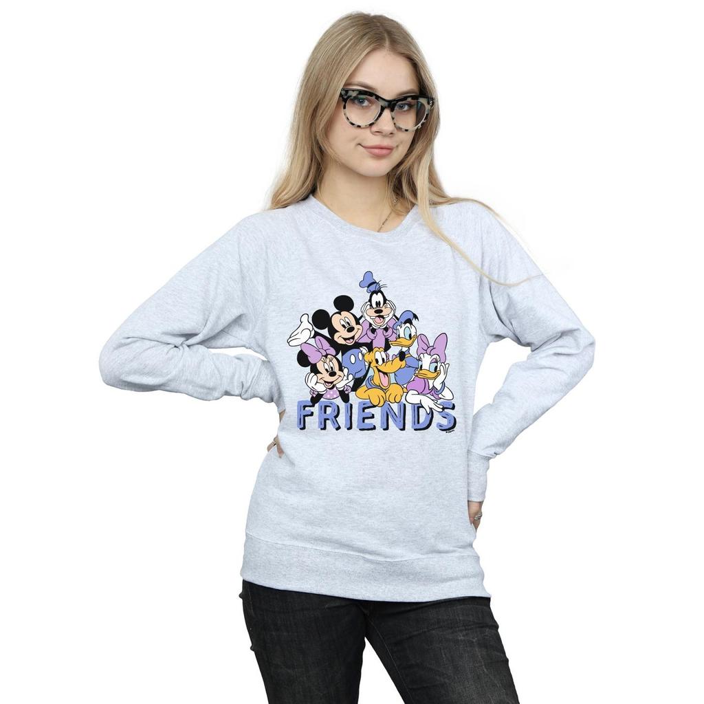 Disney Damska/Damska Klasyczna Bluza Friends