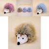 Creative Hedgehog Plush Toy Keychain With Realistic Animal Design For Gift And Decoration