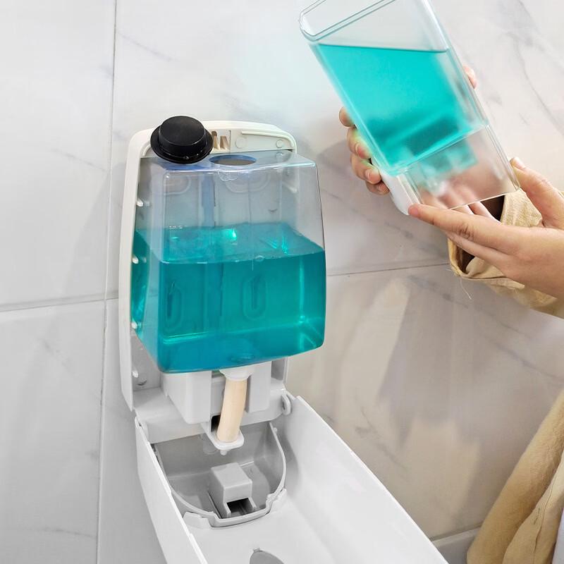TLXT 1000ml Wall-Mounted Manual Soap Dispenser