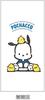 Sanrio Jetstream Ballpoint 3 Made In Pochacco Set and Name 0.5 Pen, Colors, Japan, (Pen Sticker)
