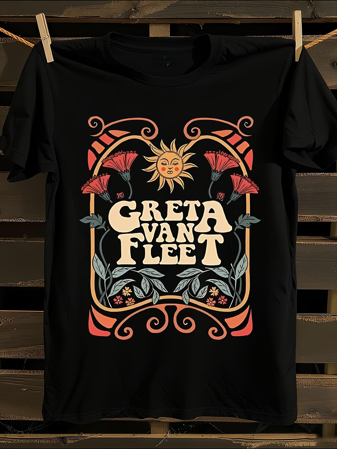 Greta Van Fleet Vintage Tshirt Vintage Rock Band Graphic ... XL
