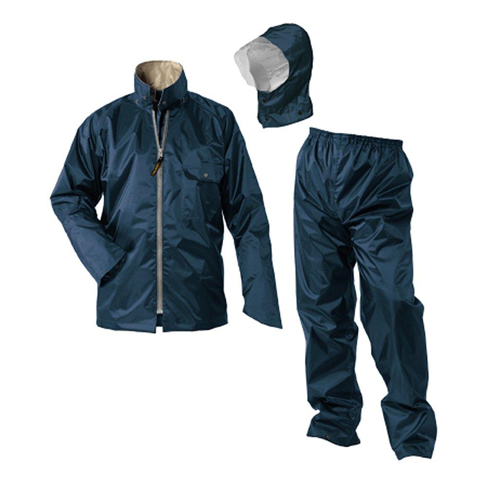

Otafuku Glove Rain Factory Raincoat [Waterproof, 10,000mm H2O] RF-11 Navy, Size LL
