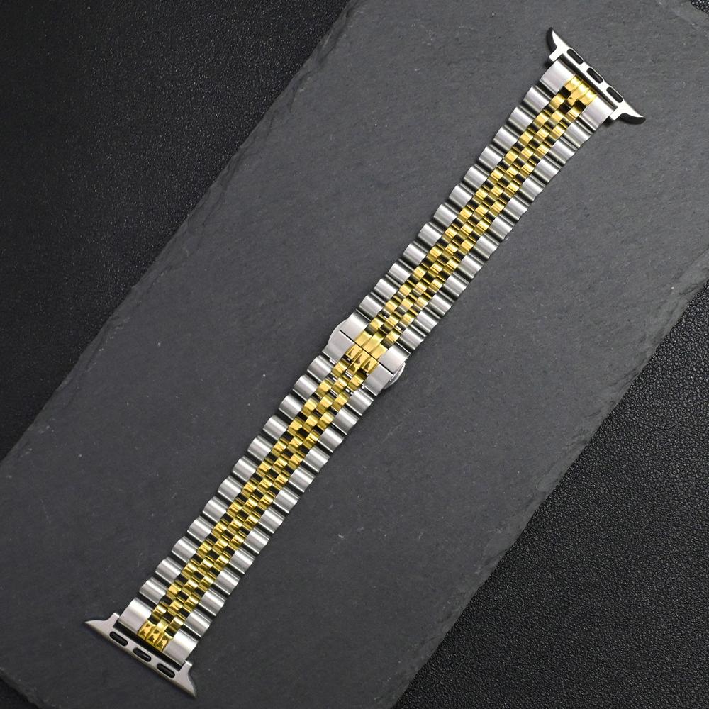 Cinturino in Metallo per Apple Watch Ultra 2/1 Band 49mm 10 9 8 7 46mm 42mm 45mm 41mm Braccialetto in Acciaio Inossidabile IWatch 6 5 4 SE 40mm 44mm