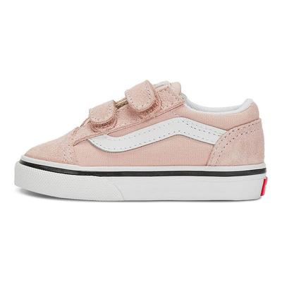 Zapatos cómodos de caña baja Old Skool para caminar Zapatos de bebé Rosa claro VN0A38JNBQL