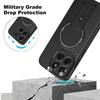 Carbon Fiber Pattern Armor Case For Motorola Moto Edge 60 Pro Fusion Cover Magnetic Wireless Chraging Fold Stand Shell Fundas