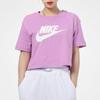 Nike Sportswear Essentials Crop Tops Women's Violet Crew Neck Moderate BV6176-591