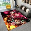 Cartoon Demon Slayer Anime Kamado Nezuko Tanjirou Carpet Rug for Playroom Bedroom Living Room Sofa Home,kid Non-slip Floor Mat