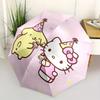 1pc Hello Kitty Birthday Celebration Umbrella with Plastic Handle,Suitable for All Seasons Home Travel Outdoor UmbrellaSanlio564