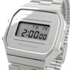 Casio Digital Watch Vintage Series A168WEM-7 Silver Mirror