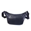 Men's Waist Pack Top Layer Cowhide Large Capacity Personality Portable Storage Bag Shoulder Bag Crossbody Chest Bag for Men