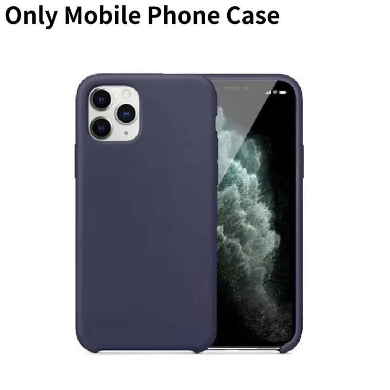 

Stylish Liquid Silicone 11 Pro Max Case Original Design Anti-drop Protection синій