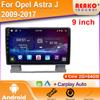 Pro Opel Astra J 2009-2017 Android Dotykový Displej Autorádio Auto Stereo Rádio Video Přehrávač Navigace GPS Multimediální Video Přehrávač