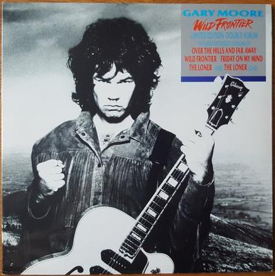 Disco de Vinilo GARY MOORE  Wild Frontier  Edición Limitada 2L DIXG56 10 1987 UK Rock Usado
