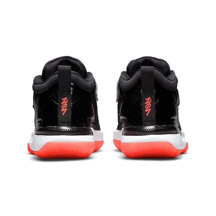New Jordan Zion 1 Infrared Zion, Infrared Mid Top Performance Basketball Shoes Black Children Aged 3 7 Years Old DC2024-006