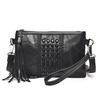 Echtleder Quaste Damen Umhängetaschen Nieten Clutch Tasche Damen Umhängetasche Für Mädchen Damen Crossbody Taschen