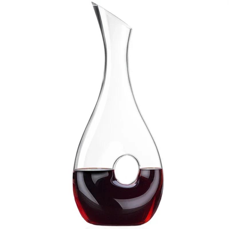 Quality Wine Decanter Red Decanter Design Snail Style Wine Carafe Free Glass 400ML&1000ML Lead DecanterSuperior Wine 5AAIHD
