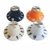ABS Plastic Effect Knob With Metal Top Insert For Guitar Pedals And Synthesizers