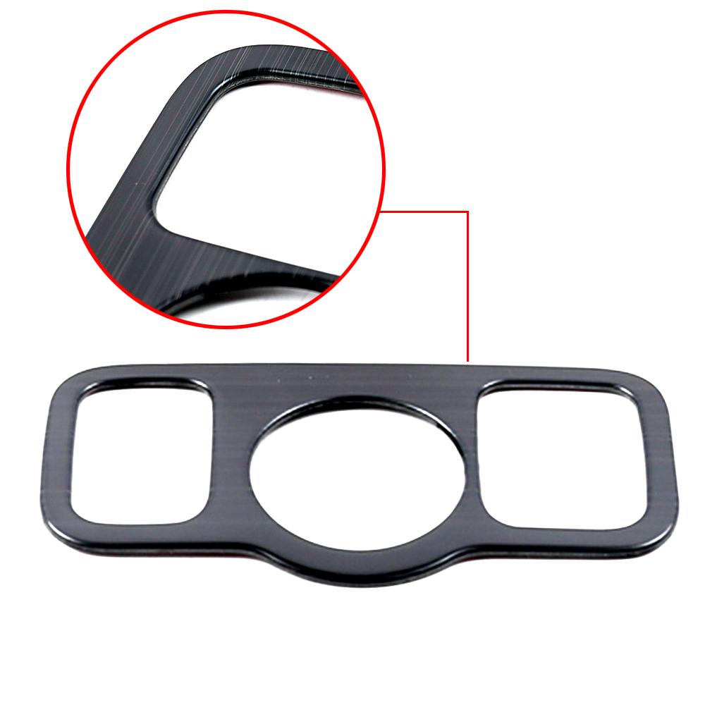 

Для Mercedes Benz A Class W177 A180 A200 A250 2019 2024 молдинги салона автомобиля кнопка переключения фар рамка крышка отделка наклейка чёрный