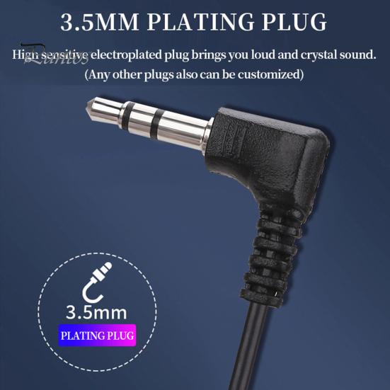 Wired Earphone Universal Earhook Professional HiFi Sound Effect 1.2m 3.5mm Conference Earphone Stereo Earpiece for Simultaneous Interpretation