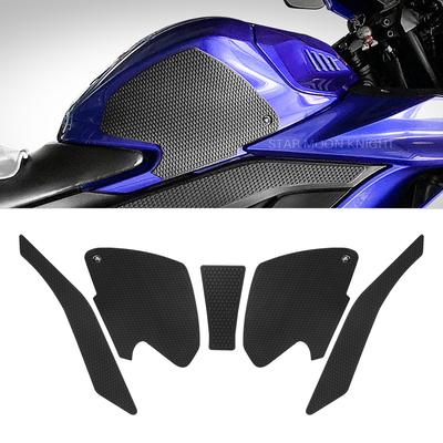 For Yamaha YZF R3 R25 YZFR3 - 2023 Side Fuel Tank Pad Tank Pads Protector Stickers Decal Gas Knee Grip Traction Pad Tankpad