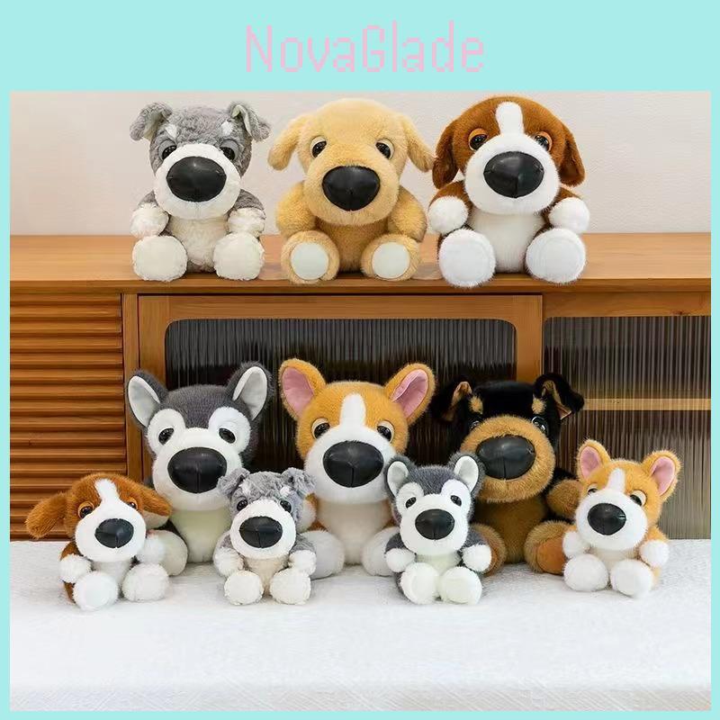 Husky Plush Toy Soft Cotton Doll For Children Play