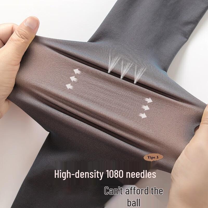 Langsha Women's Thermal Fleece-Lined 'Bare Leg' Pantyhose