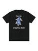 I Am In Crippling Debt Rat Plush Funny Meme T-Shirts Unisex Wounisex High Quality Casual Fashion Casual Round Neck Street Tops