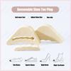 8pcs Forefoot Insert Pads Toe Plug Soft Sponge for High Heels Pain Relief Reduce Shoe Size Filler for Too Big Shoes Accessories