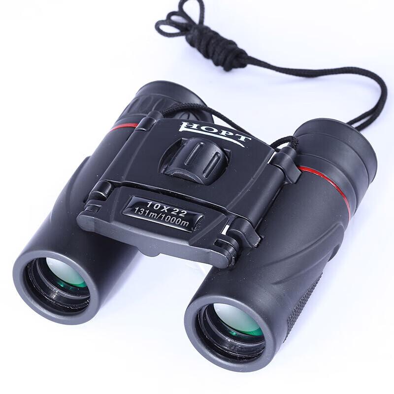 JHOPT 10x22 Portable Binoculars with Low Light Night Vision