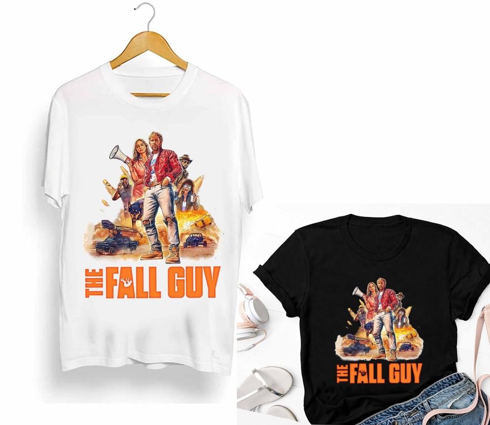 The Fall Guy 2024 Фильм Футболка Райан Гослинг Эмили Блант Футболка Унисекс Футболка XXXL