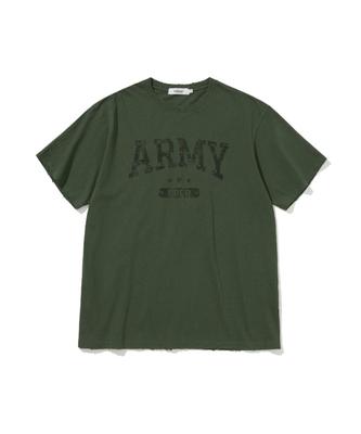ERER [Un] Army Graffiti T-Shirt Khaki