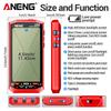 ANENG 628A Digital Multimeter Rechargeable Professional 6000 Counts AC/DC Voltage Current Ammeter Capacitor Detector Electrician Tools Digital Display