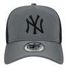 New Era 9FORTY AF Trucker MLB Sport New York Yankees Cap, Unisex Grey Cap