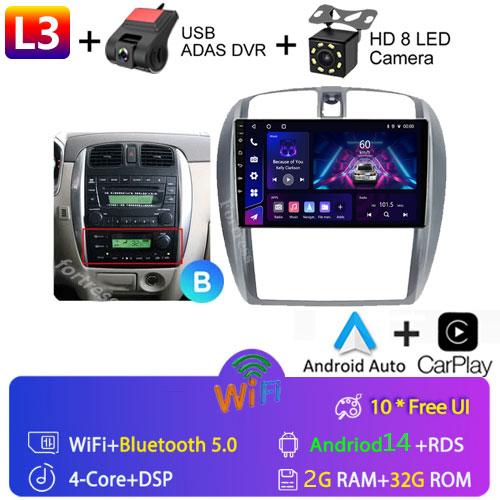 Fortress 8G+128G QLED Car Radio For Mazda 323 BJ 2000-2003 Multimedia Video Player Auto Navigation Android 13 2din DVD Head Unit