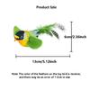 Simulation Bird Cat Toys Cats Interactive Cat Toy Realistic Bird Sound Cat Toy Plush Cat Toy Catnip Cat Toy for Cats Kitten Toy