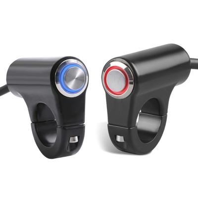 Motorcycle Handlebar ON OFF Button for Headlight Fog Lamp Horn 12V