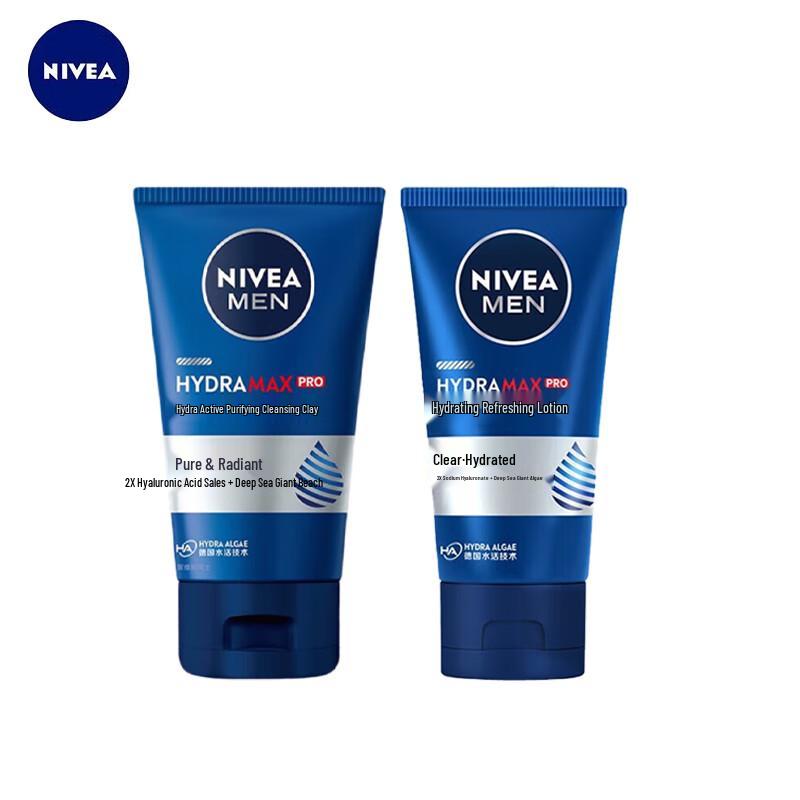 

NIVEA Men s Hydrating Facial Cleanser & Moisturizer Set