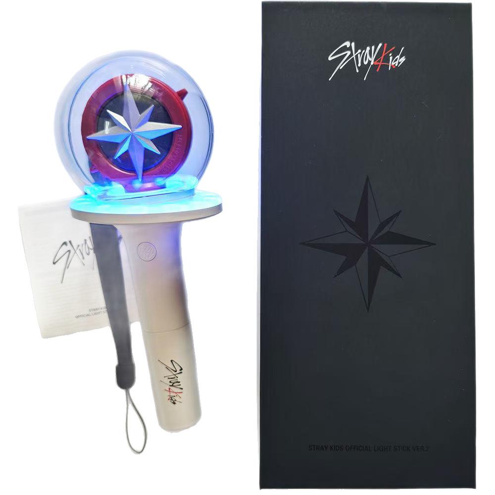 StrayKids Official Light Stick Ver.2 Concert Hand Lamp Glow Stick Portable Collector Edition