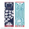 Towel Museum Compact Made in 25 x 70 Doraemon Time Towel, Japan, 100% Cotton, Approx. cm, Travel, Navy, 21-2422120