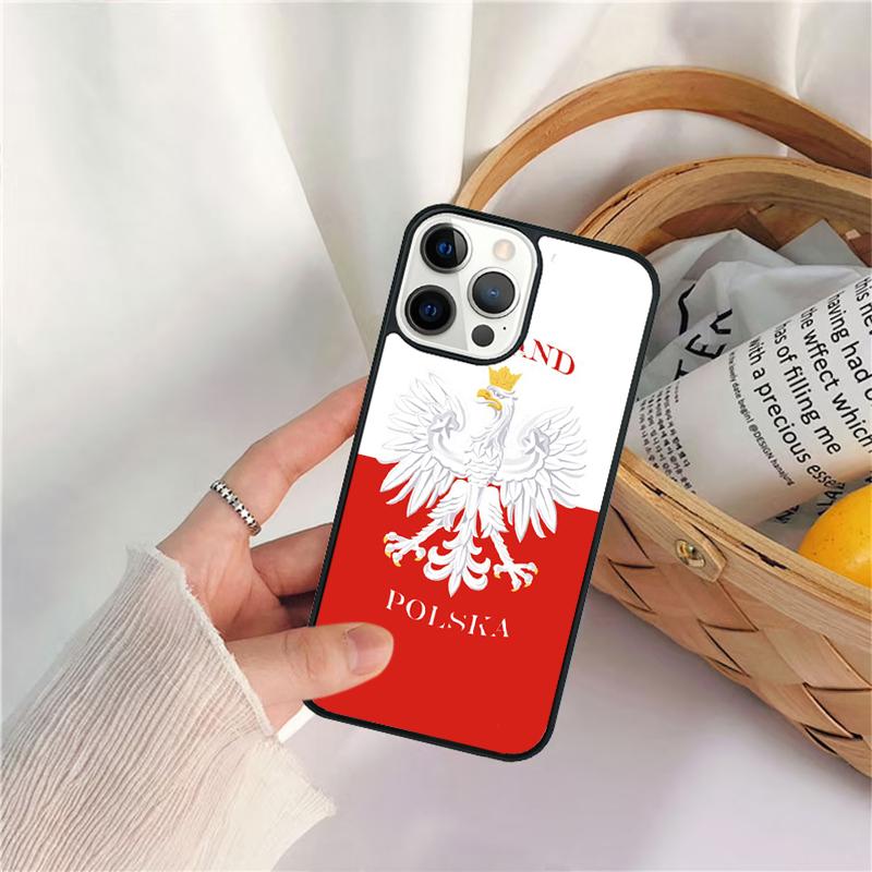 Poland Polish Flag Mobile Celular Phone Cases for iPhone 17 Air 16 15 14 12 13 PLUS 11 PRO MAX Coque Fundas Coque