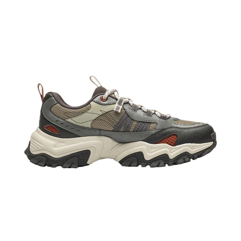 Men's Sneakers Li-Ning Casual Shoes Men's Low-top Asphalt Gray/Obsidian Gray/Muted Grass
