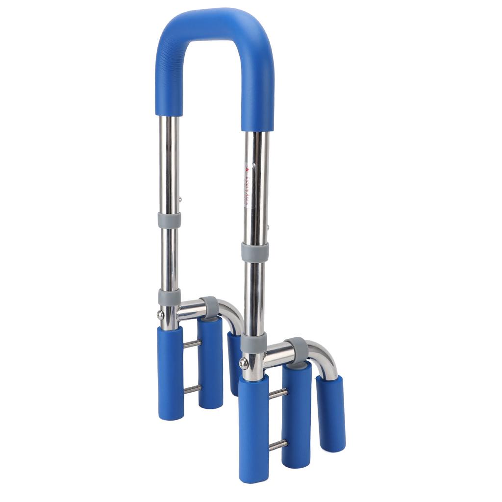 Bathtub Safety Rail 304 Stainless Steel Anti Slip Bathtub Safety Bar Adjustable Tub Safety Handrail Support for Seniors