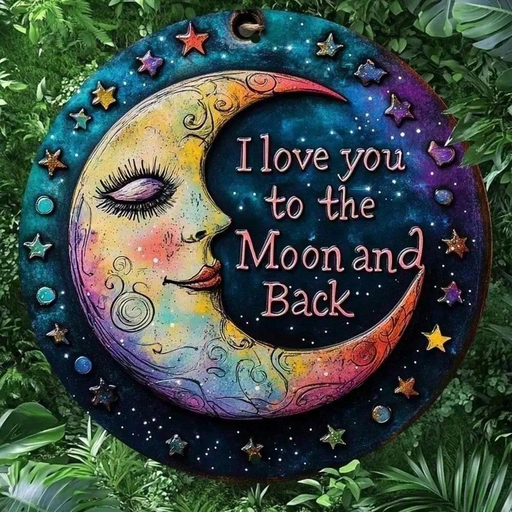 Metal Wall Art Decor, Tin Sign Poster for Living Room, Vintage Aluminum Plaque, Valentine Gift for Friend