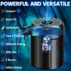 5000mAh Rechargeable Portable Air Pump 2-in-1 Electric Inflator Deflator 400L/min Fast Airflow USB Type-C Mini Air Pump Camping