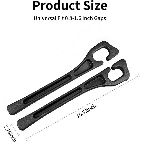 Car Seat Gap Filler, Car Seat Accessories, Car Organizers And Storage With Phone Holder, Car Organizer Fit Sedan SUV Truck Black Set Of 2