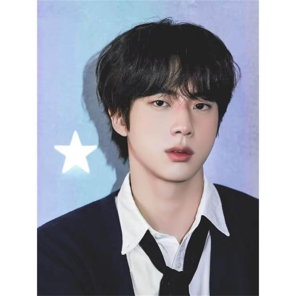J-Jimin 5D Diamond Painting Hot Kpop Singer Picture Diamond Embroidery Art Cross Stitch Fan Collection Room Decor Handmade Gift