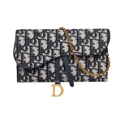 Borsa Serie Sella Stampa Obliqua presbiopia tracolla a catena con porta carte interno due-in-uno pelle di mucca suocera sella portatile